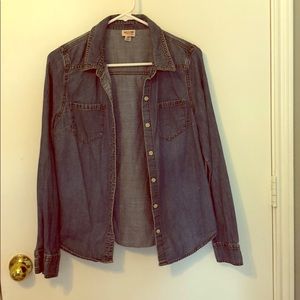 Denim Button Up